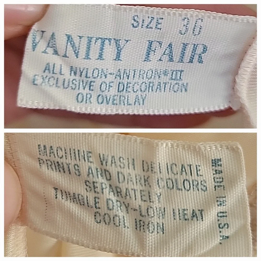 Vanity Fair Vintage Long Robe Lace Trim Nylon Antron III Shawl Collar USA Lounge